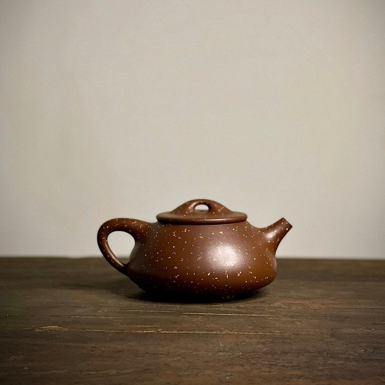 Purple clay teapot made by art master Zhang Jincheng [Shi Piao] 400ml